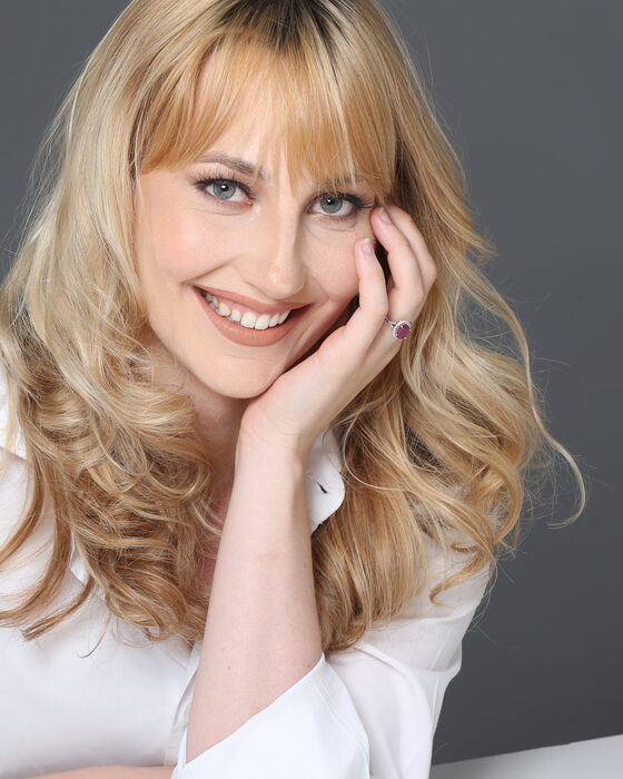 Sarah Gjimaraj, soprano — portrait by Fadil Berisha