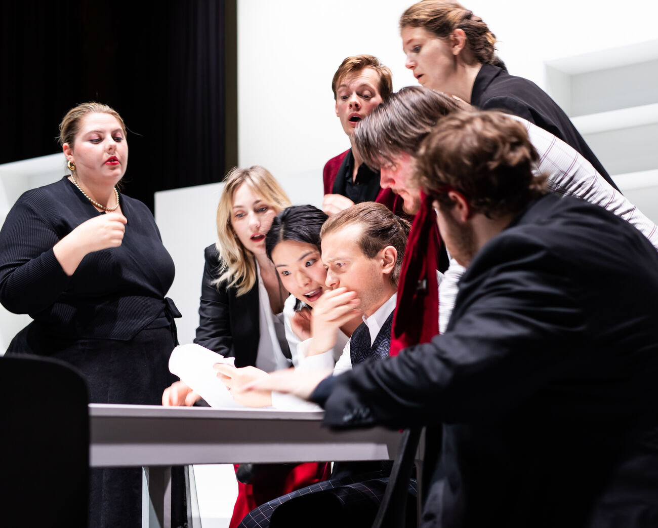 Gianni Schicchi ensemble, Netherlands Lyric Opera Festival